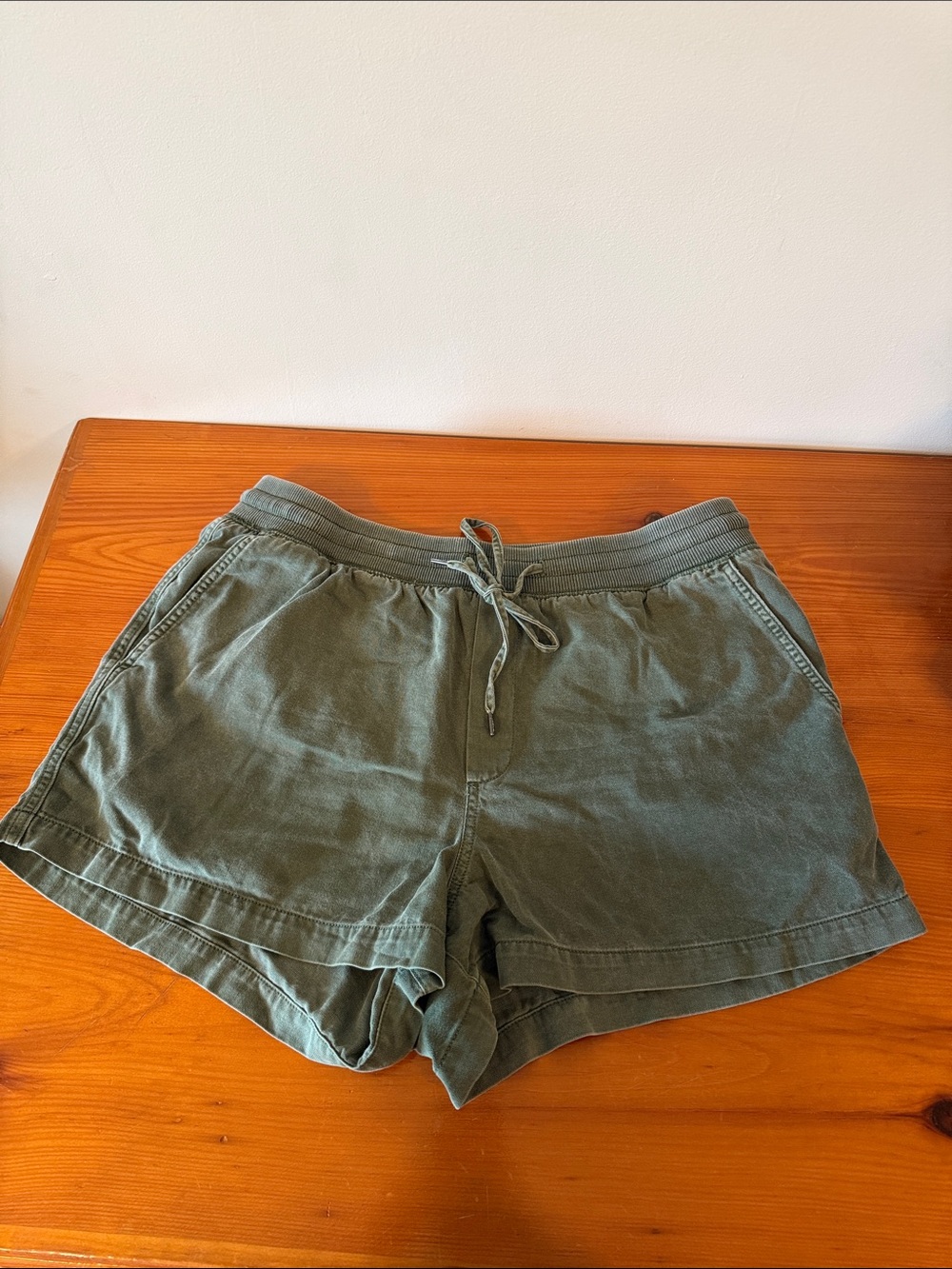 GAP Olive Green Pull-On Athletic Shorts